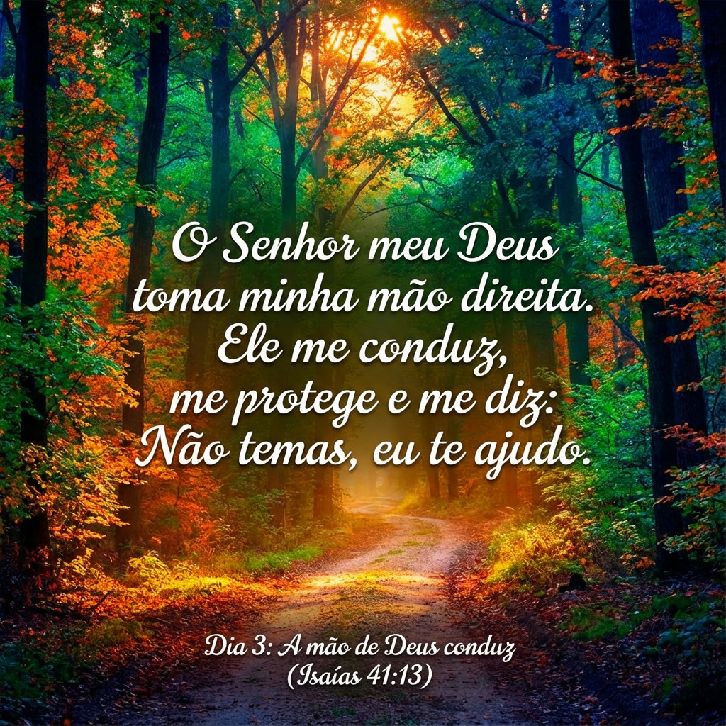 Leia mais sobre o artigo Plano de 7 dias em Isaías 41 — Dia 3: A mão de Deus conduz (Isaías 41:13)